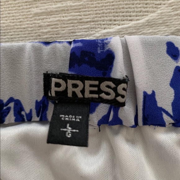 Express Double Slit Maxi Skirt - Size Large - Picture 5 of 5